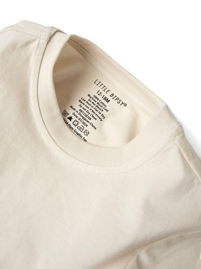 Resort Palm Tee - Cream