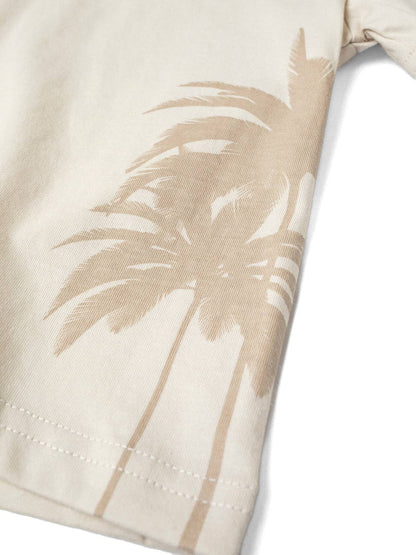 Resort Palm Tee - Cream