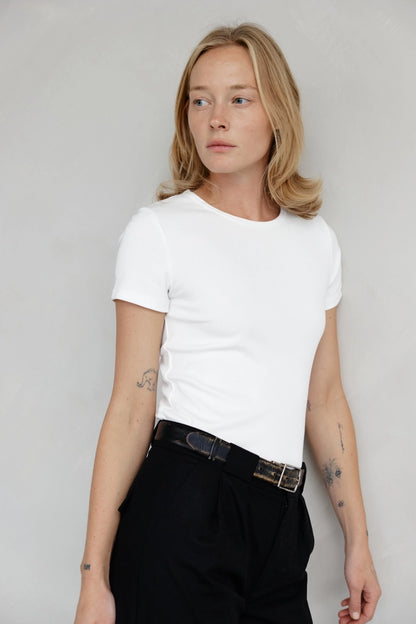 The Reese Top - White